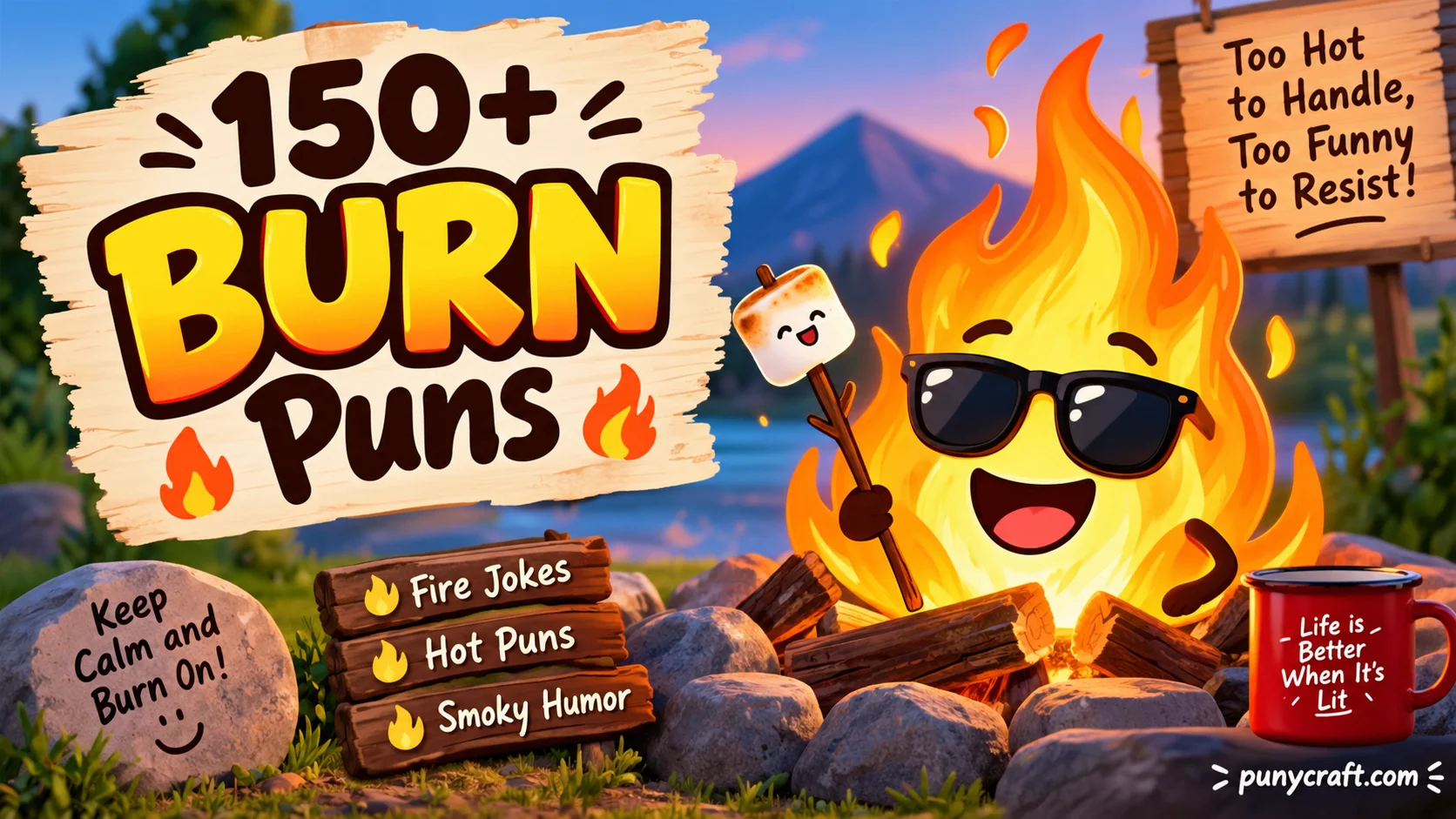 Burn Puns