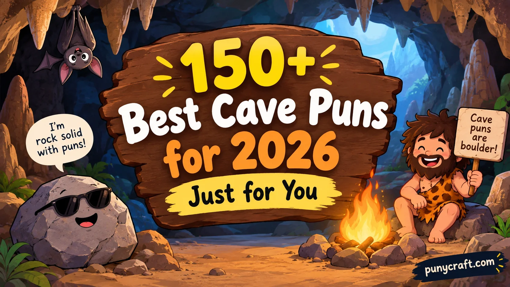 Cave Puns