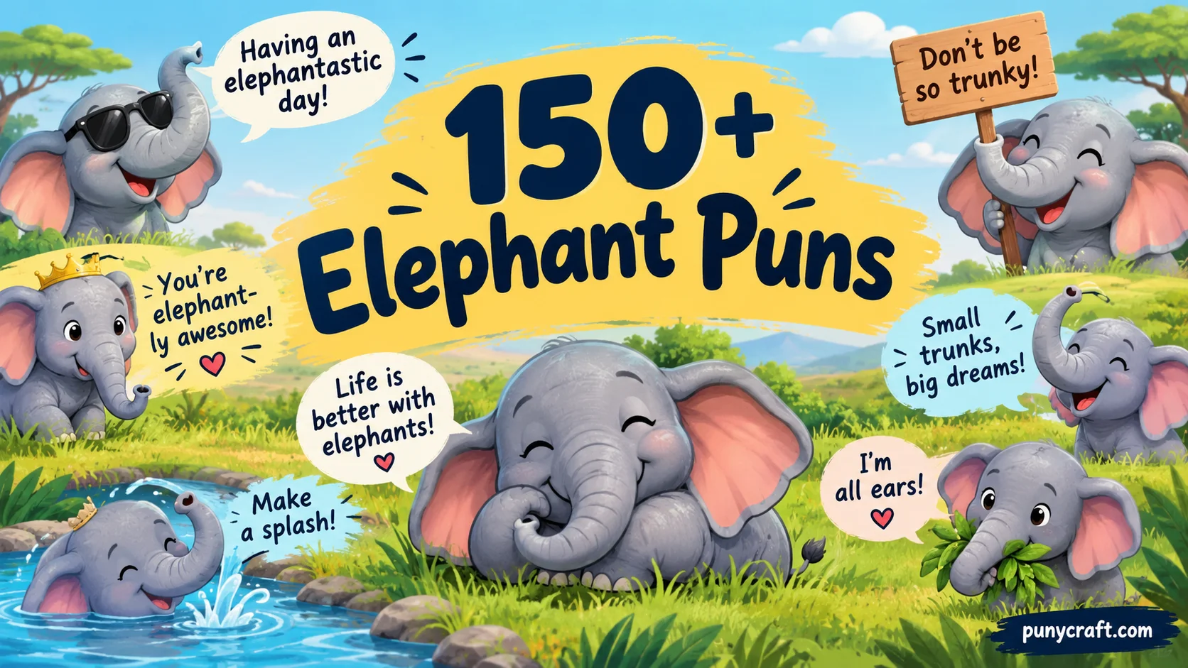 Elephant Puns