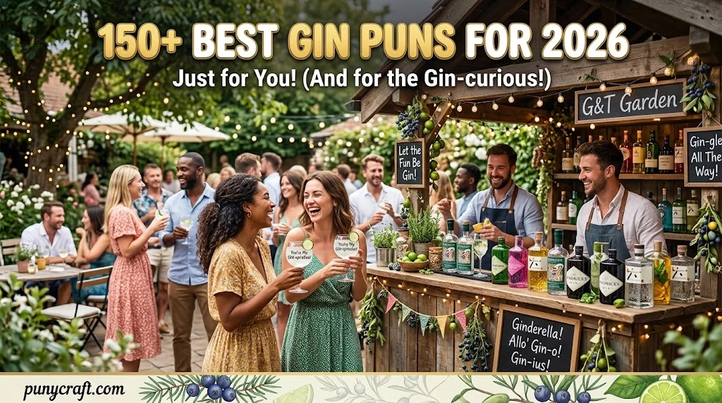 Gin Puns
