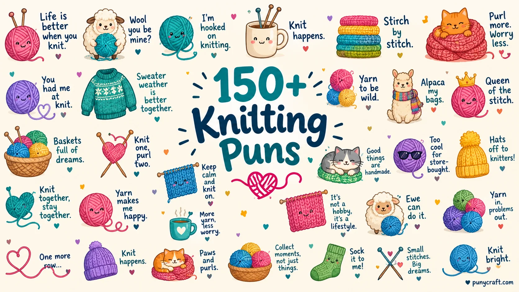 Knitting Puns