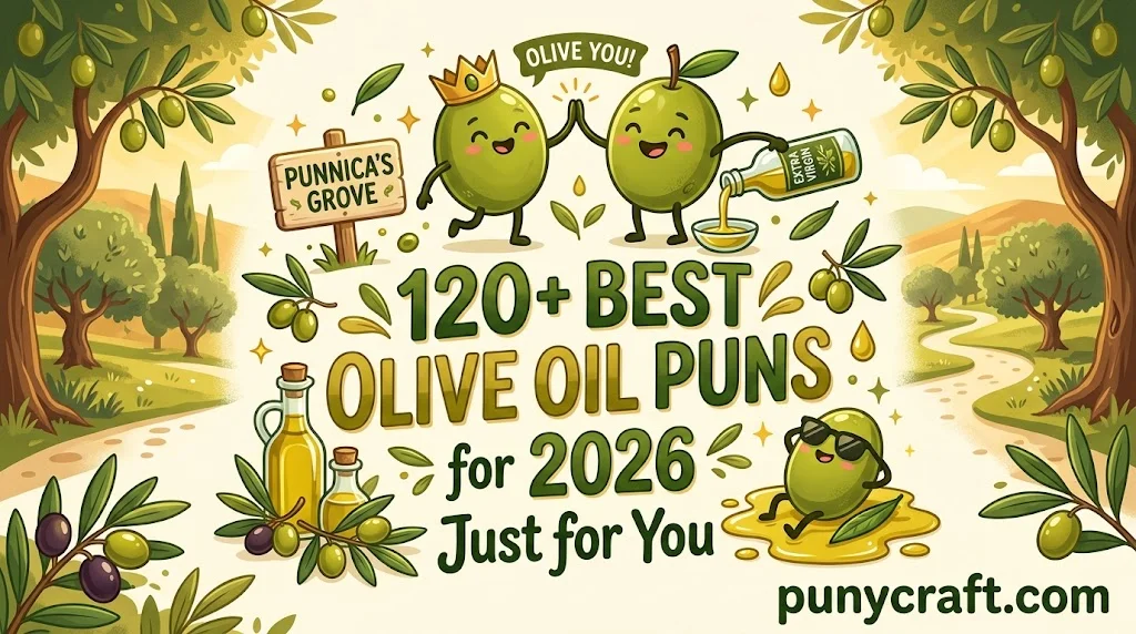 Olive Oil Puns