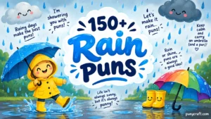 Rain Puns