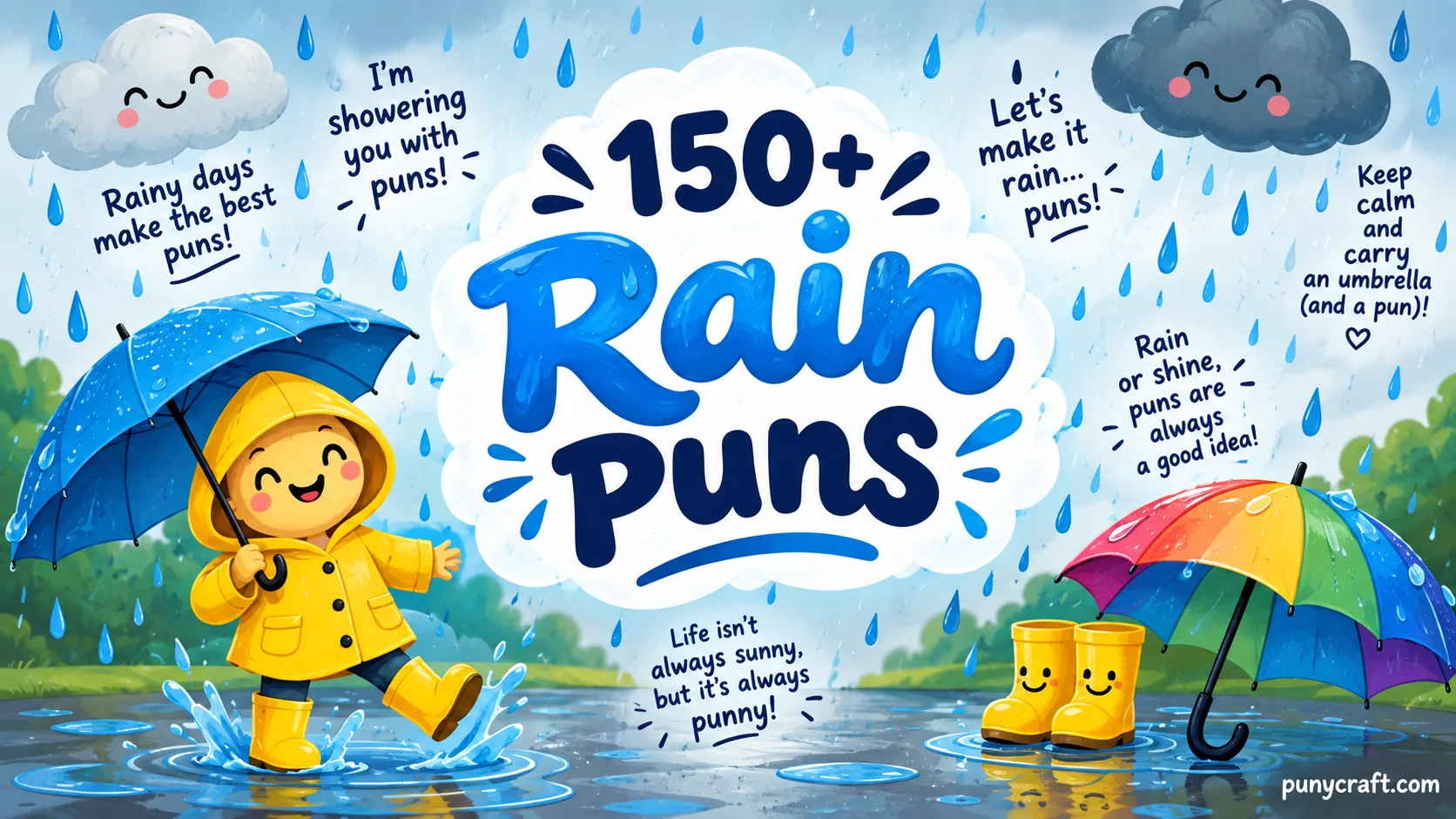 Rain Puns