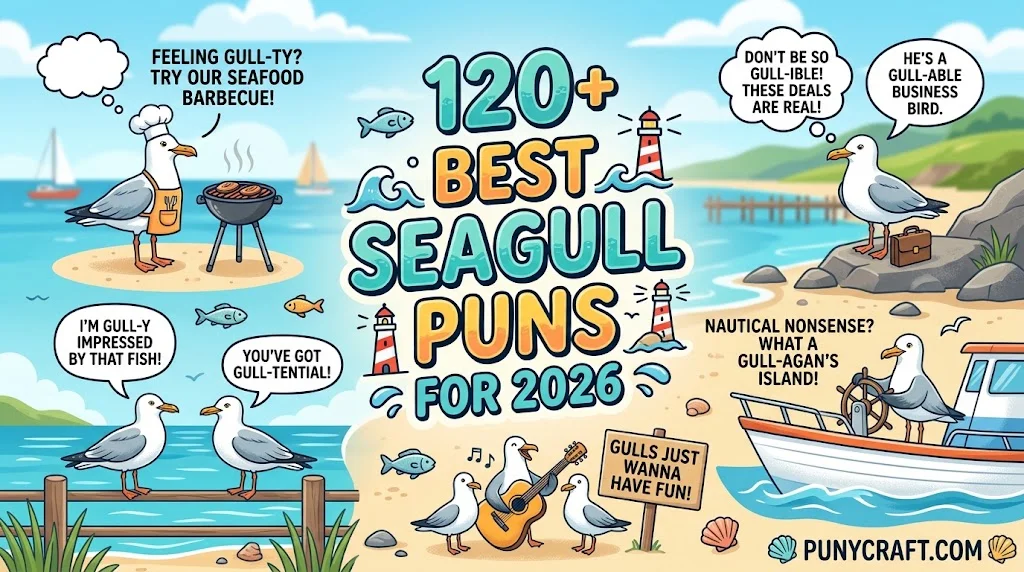 Seagull Puns