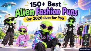 Alien Fashion Puns