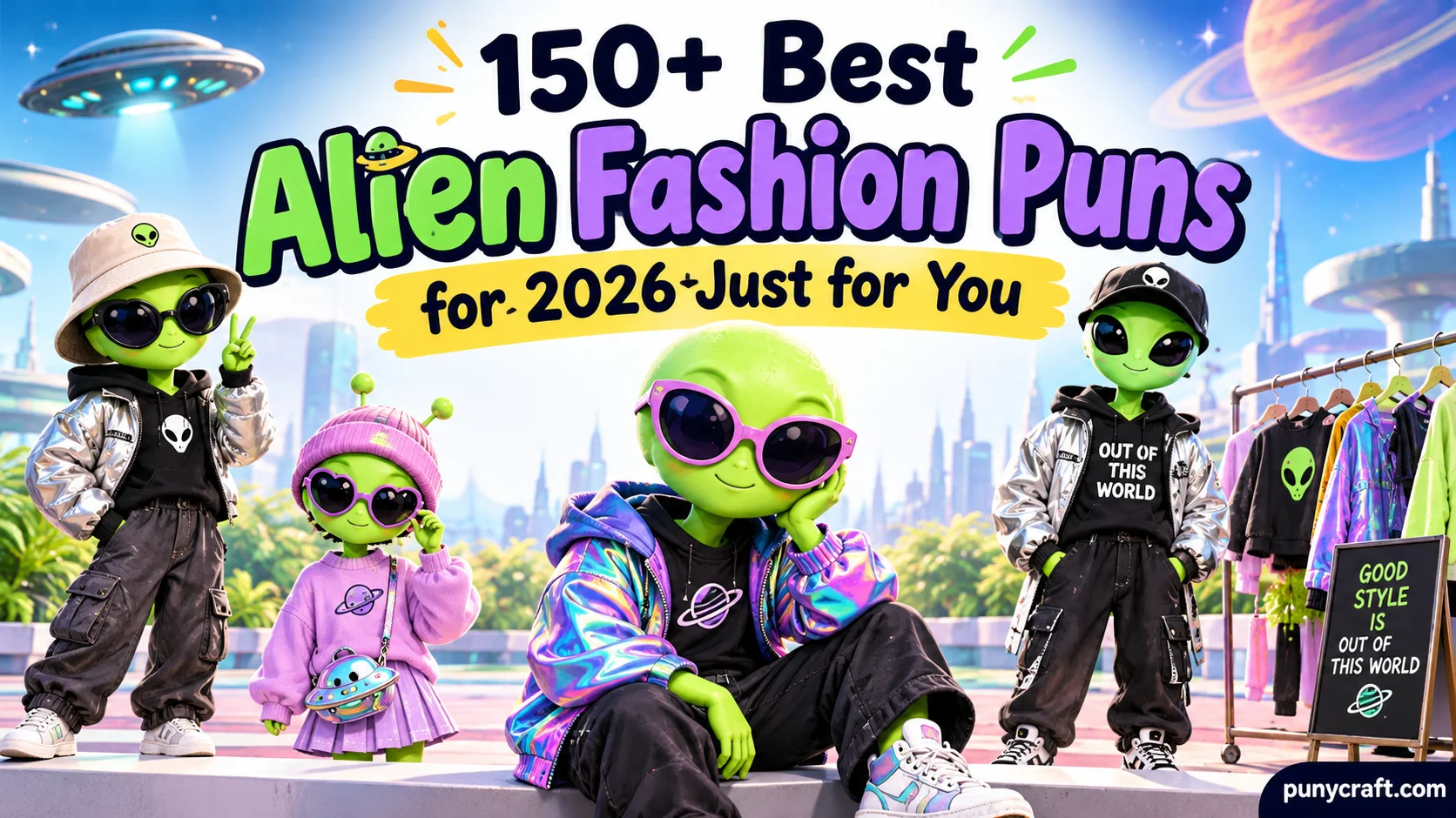 Alien Fashion Puns