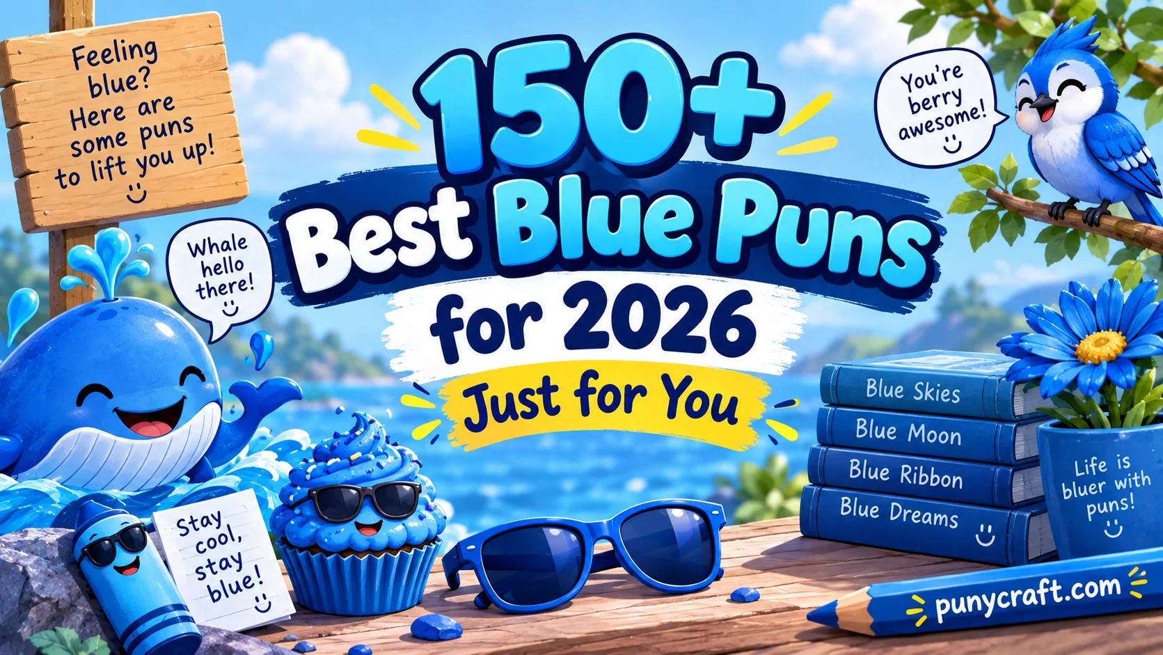 Blue Puns