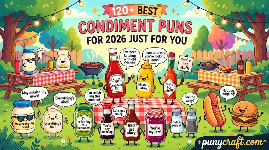 Condiment Puns