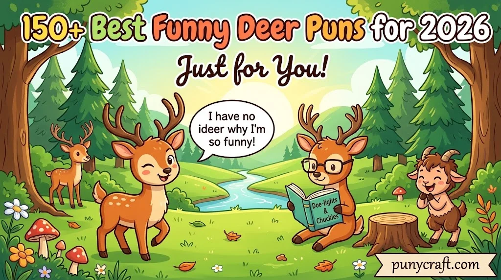 Funny Deer Puns