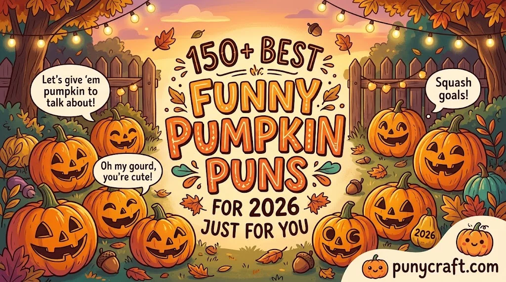 Funny Pumpkin Puns