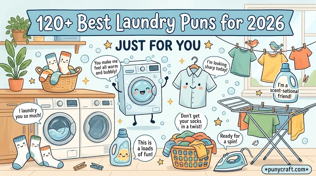 Laundry Puns
