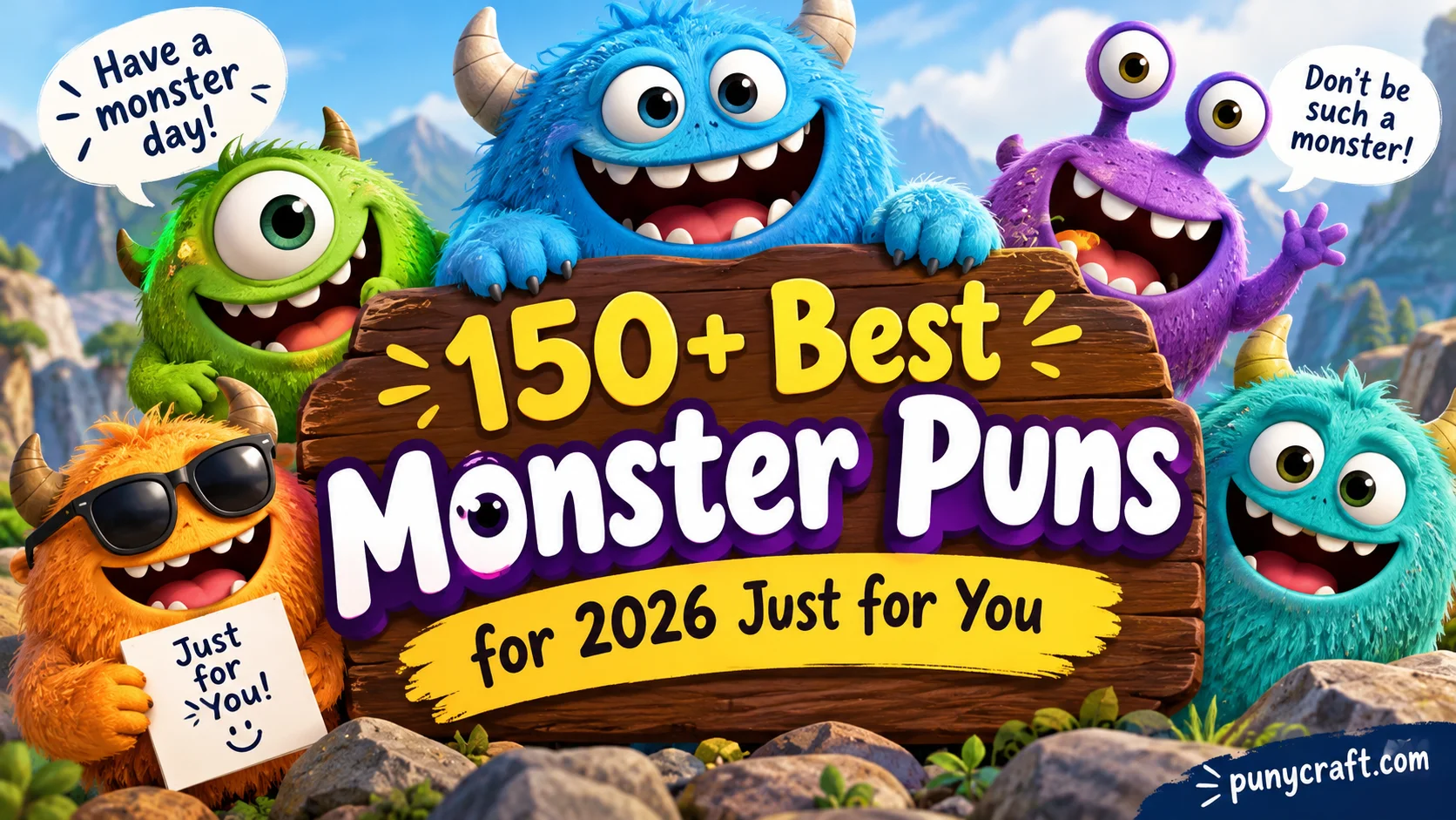 Monster Puns