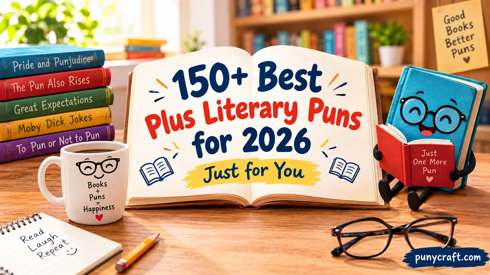 Plus Literary Puns