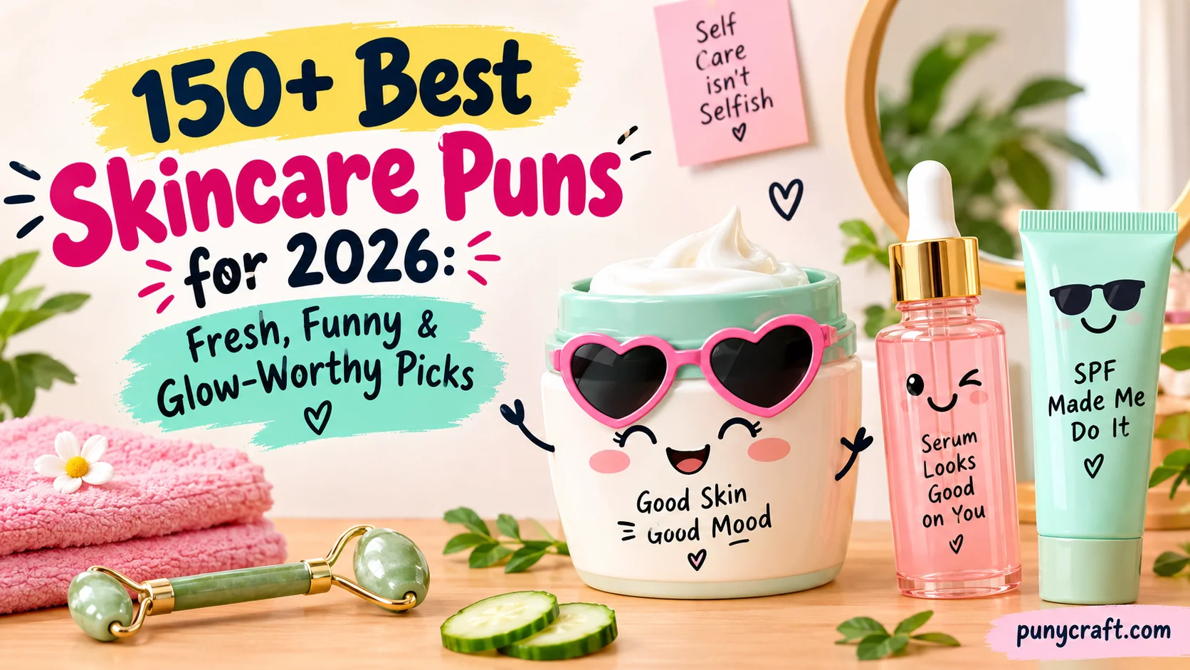 Skincare Puns